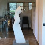 NIKE in white Carrara marble to Rome, Italy